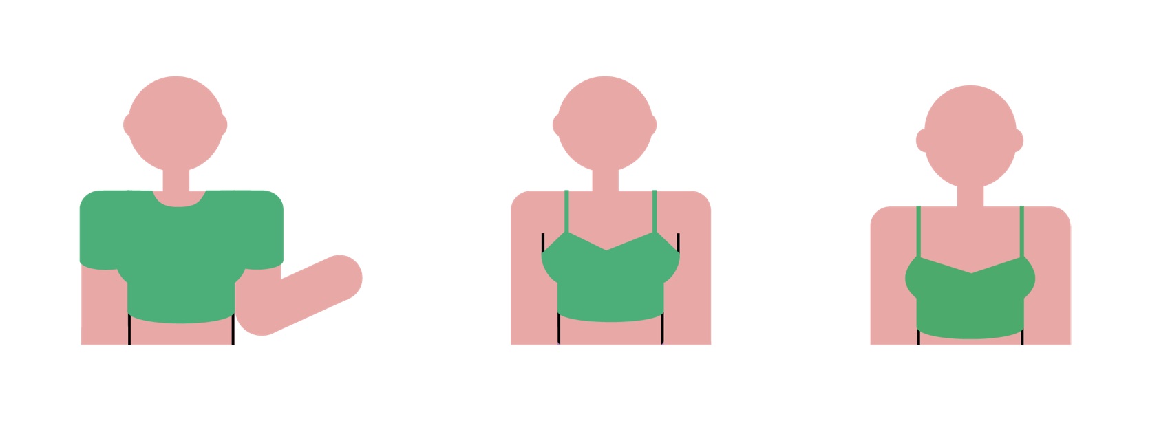 Études de posture du personnage
