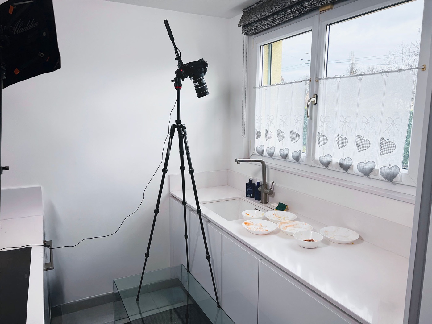 Mise en place du tournage