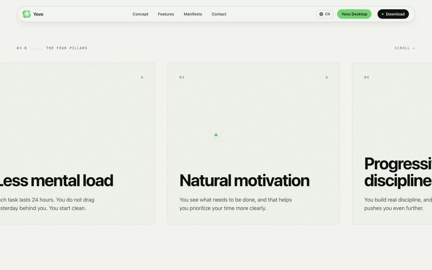 Concept et positionnement du site